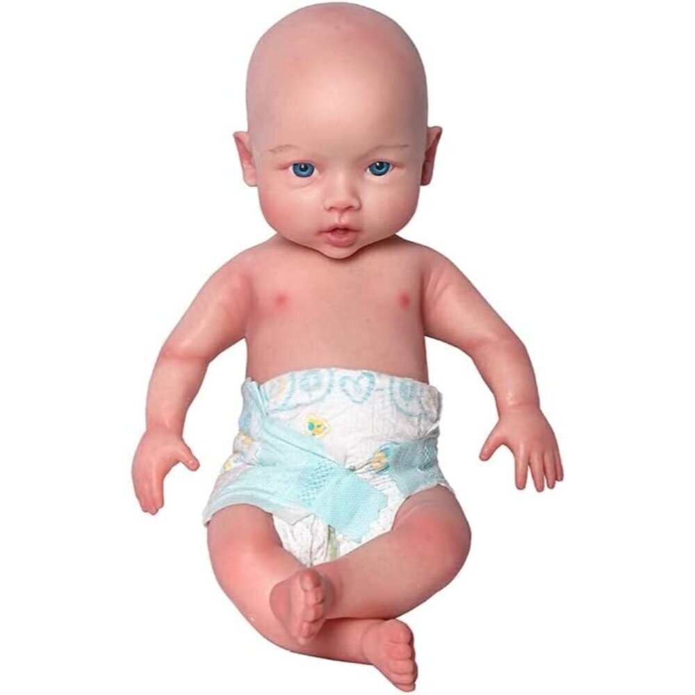 🆕 16 inches  Full Silicone Body Realistic Reborn Baby Boy Doll